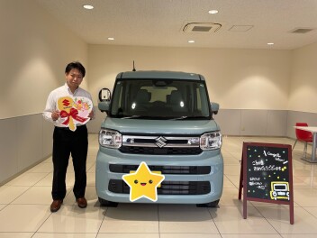 スペーシアご納車させていただきました！！！！